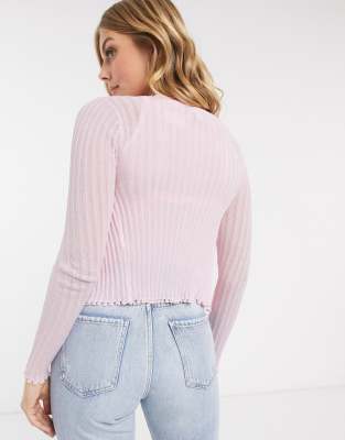 asos ribbed cardigan