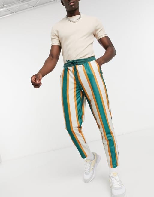 ASOS DESIGN co-ord tracksuit in all over stripe print, 3 of 3