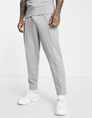 mens grey joggers asos