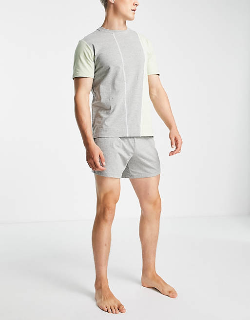 Gifts co-ord spliced pyjama set with shorts 