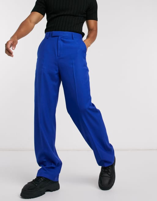ASOS EDITION co-ord suits in blue, 3 of 3