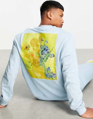 asos van gogh jumper