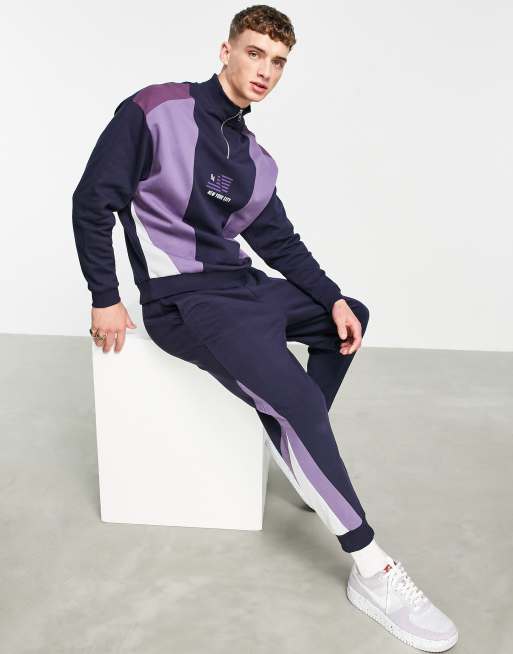 Colour 2025 block tracksuit