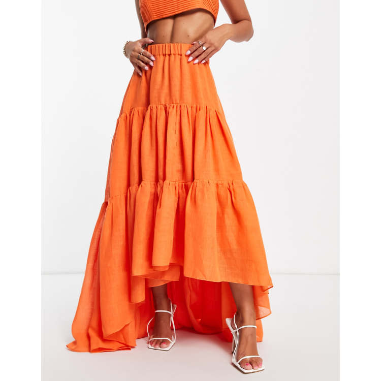 High low outlet skirt asos