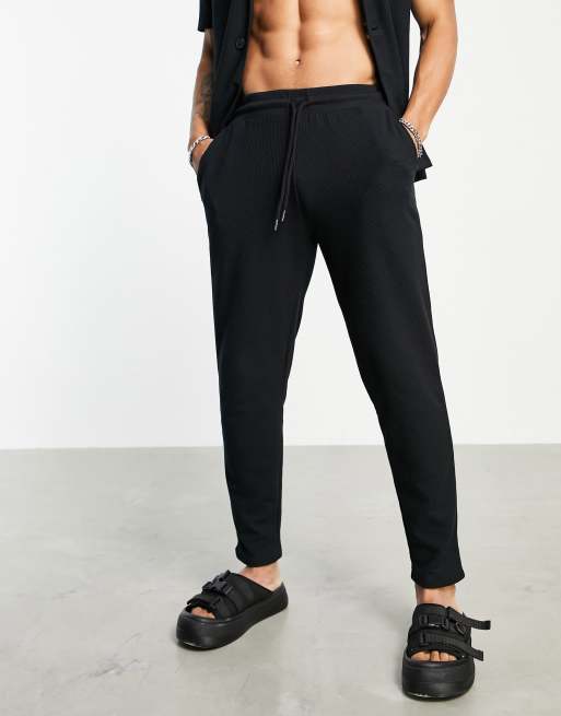 Asos discount waffle joggers