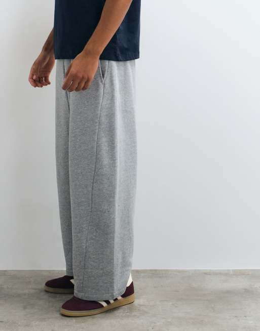 ASOS DESIGN cocoon barrel fit joggingbukser i gråmeleret, 5 af 5