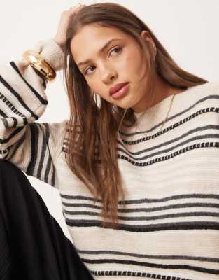 Asos Design Cocoon Sleeve Cardigan In Multi