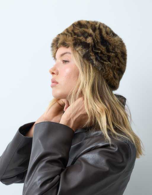 ASOS DESIGN colbacco con stampa tiger, 3 di 4