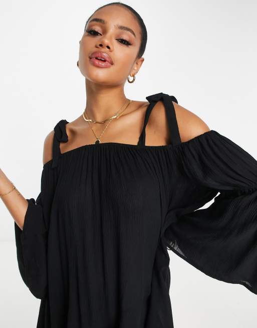 Cold shoulder hot sale dress tops