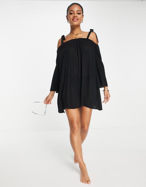 Cold shoulder shop floaty dress