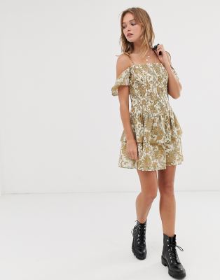 asos paisley dress