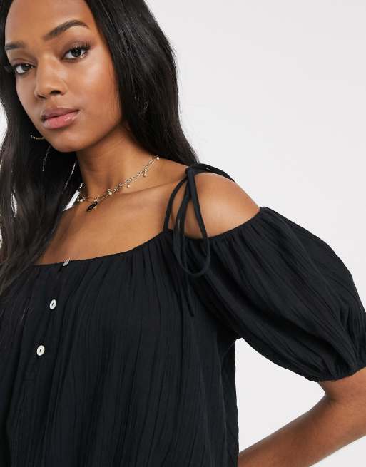 Cold shoulder tops online asos