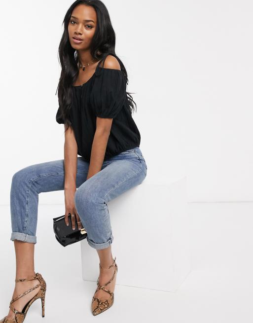 Cold shoulder tops online asos