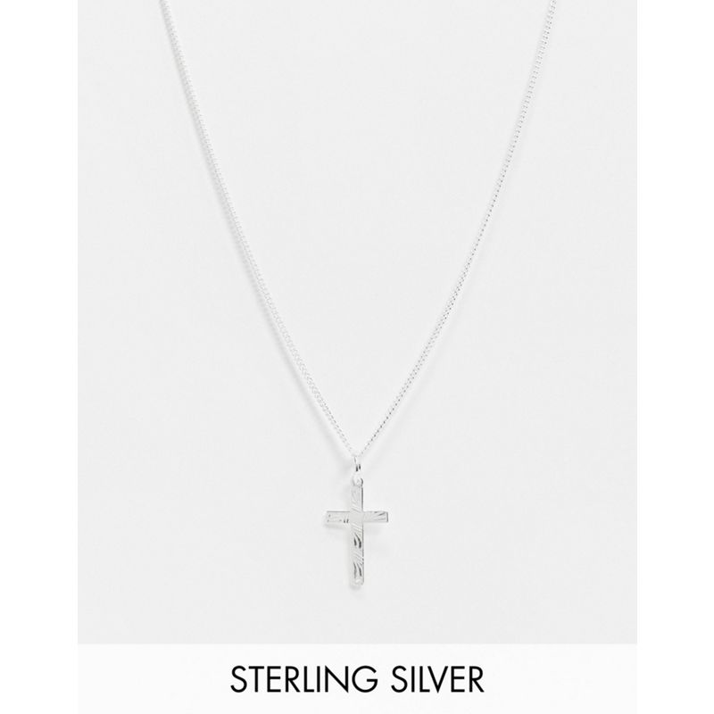 Collane Gioielli DESIGN - Collana in argento sterling con ciondolo a forma di croce argento