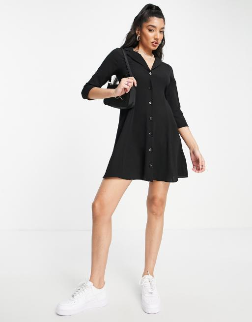 Asos button outlet through dress