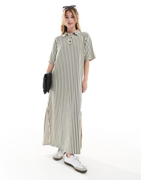 Collared t 2024 shirt dress