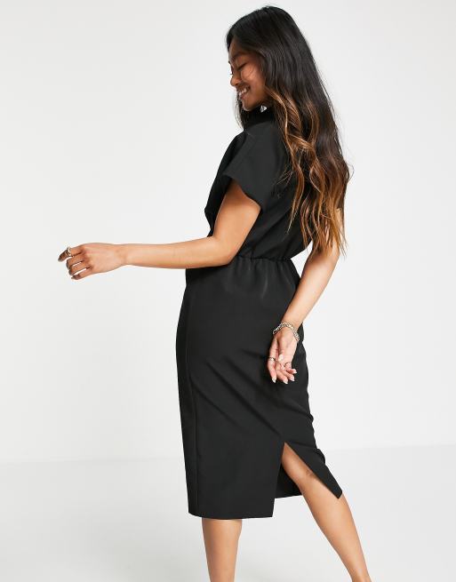 Asos hotsell black midi