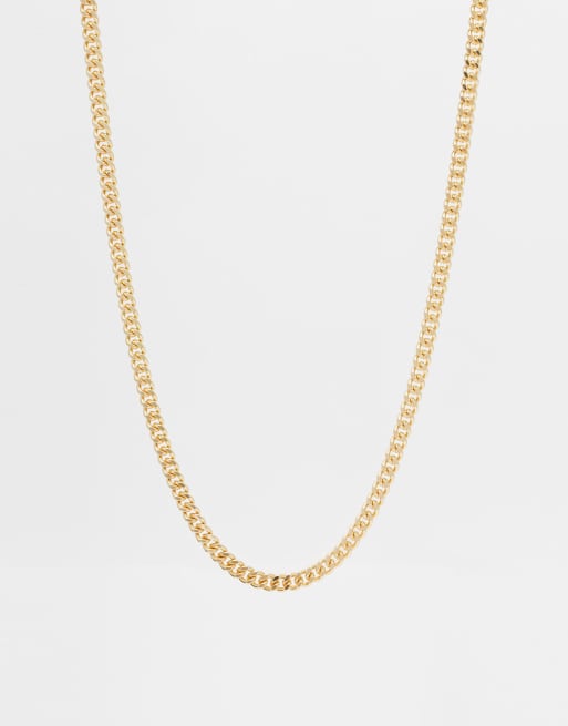 ASOS DESIGN - Collier chaîne mi-épais - Doré, 2 de 4