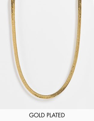 Carolls - collier serpentin 3 en 1 plaqué or main image 1