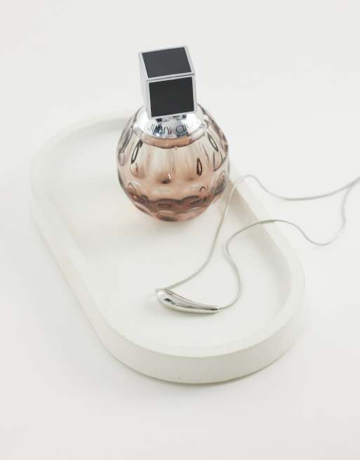 ASOS DESIGN - Collier court avec pendentif épuré fondu - Argenté, 2 de 4