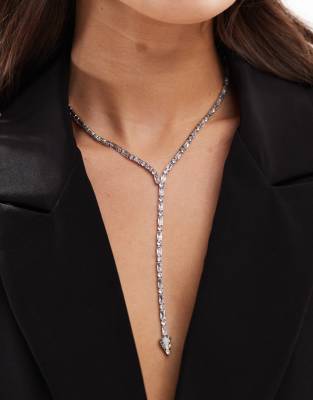 Collier En Argent 925 Avec Pendentif Larme Vert Miel Et Cristaux Européens - 18 Pouces, Neuf Avec Petits Défauts