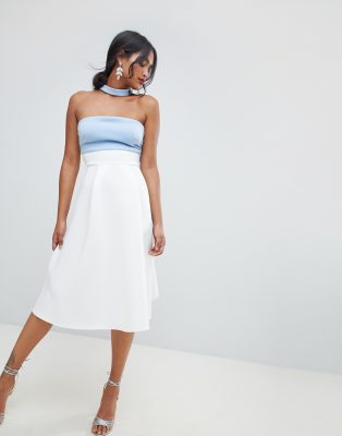 asos color block dress