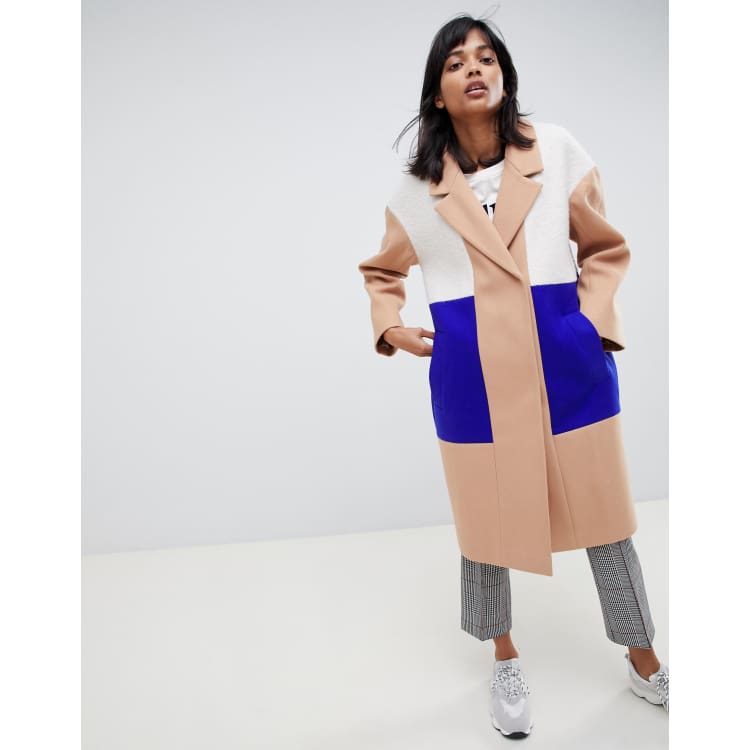 Color block raincoat new arrivals