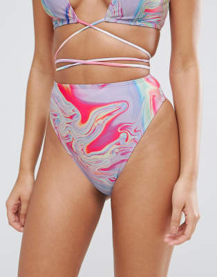 colorful bikini bottoms