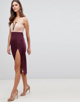 asos colour block dress