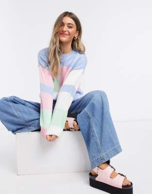 block coloured jumpers