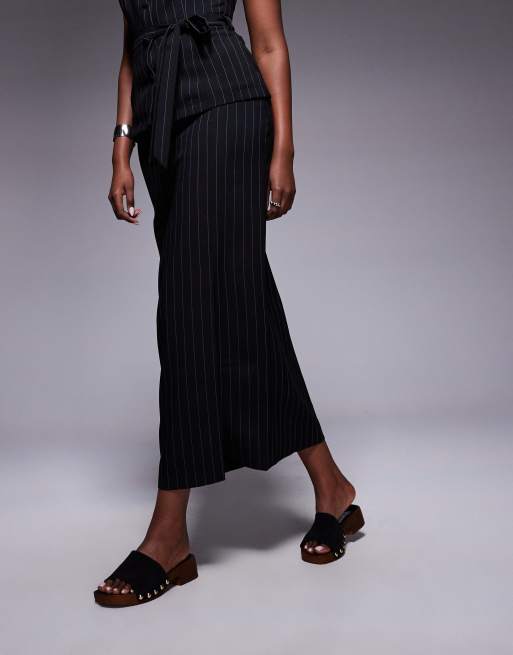 ASOS DESIGN column maxi skirt in pinstripe - part of a set, 2 of 5