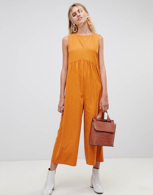 ASOS DESIGN - Combinaison minimaliste à fronces