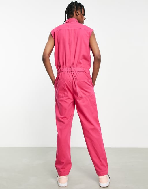 ASOS DESIGN - Combinaison sans manches - Rose, 2 de 4
