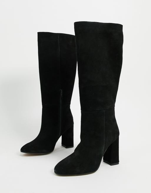 ASOS DESIGN - Comet - Stivali easy-on in camoscio neri