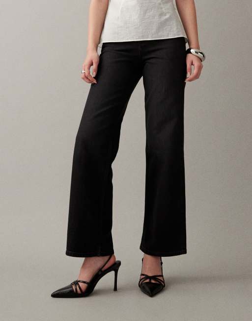 ASOS DESIGN comfort stretch straight leg jeans in black, 4 of 7