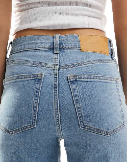 ASOS DESIGN - Comfortabele stretchjeans met rechte pijpen in lichte wassing, 4 van 5