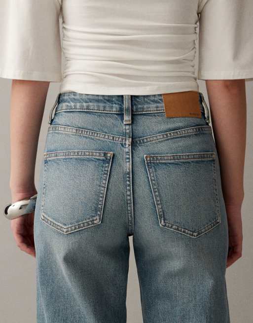 ASOS DESIGN - Comfortabele stretchjeans met rechte pijpen in vintage wassing, 4 van 7
