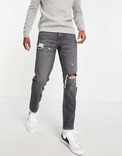ASOS DESIGN - Cone Mill - Jeans slim elasticizzati 