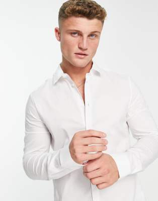 Confezione da 2 camicie stretch slim fit bianche - Risparmia-Multicolore - ASOS DESIGN Camicia donna  - immagine1