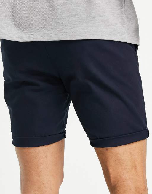 ASOS DESIGN - Confezione da 2 chino corti skinny grigio pietra e blu navy - MULTI, 2 di 4