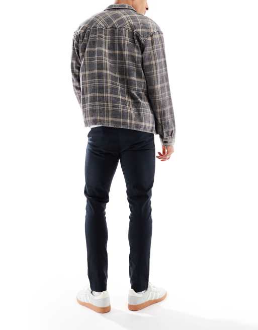 ASOS DESIGN - Confezione da 2 chino skinny color nero e blu navy, 2 di 5