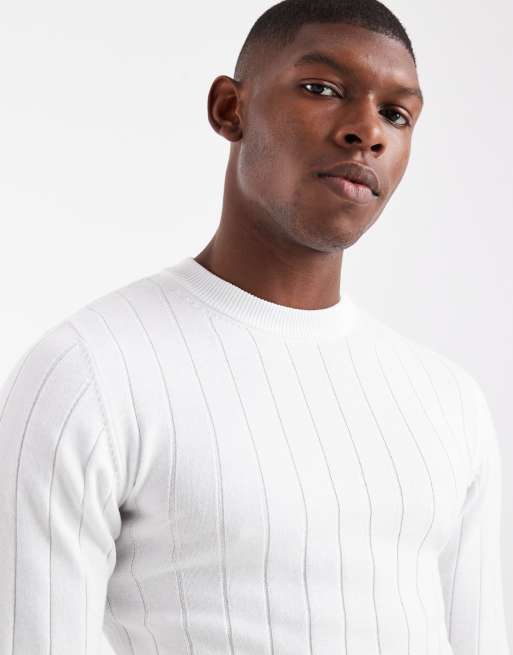 ASOS DESIGN Confezione da T-shirt aderenti in maglia a coste