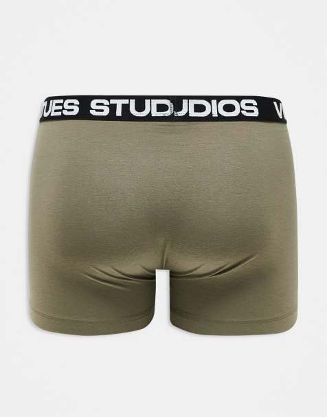 Calvin Klein - Confezione Da 3 Paia Di Boxer Aderenti A Vita Bassa Neri Con Fascia In Vita Con Logo A Contrasto Nero 128549445 - Foto 10