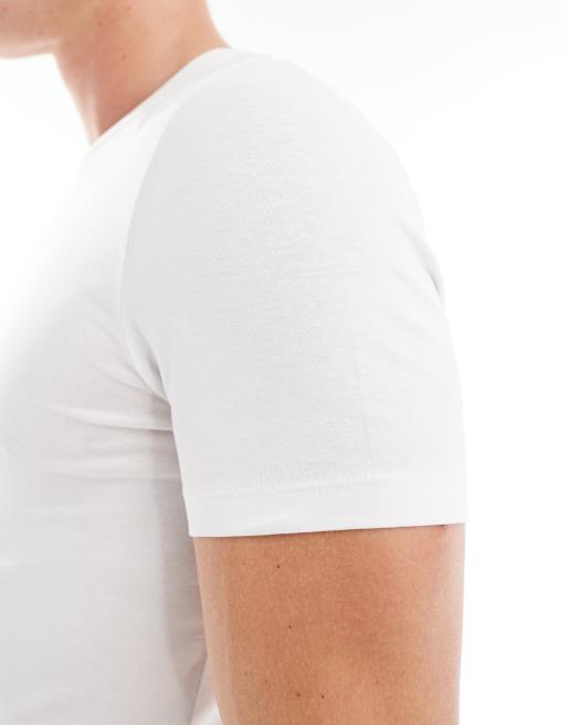 ASOS DESIGN - Confezione da 3 T-shirt basic attillate in colorazioni multiple , 2 di 4