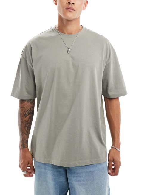 ASOS DESIGN - Confezione da 3 T-shirt basic oversize in colorazioni multiple , 2 di 4