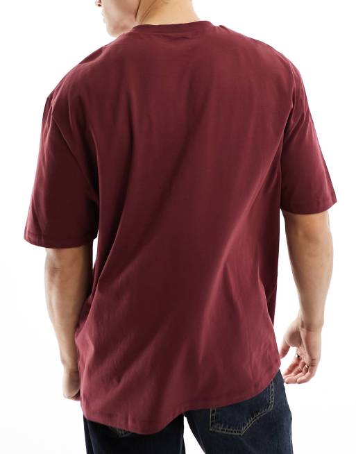 ASOS DESIGN - Confezione da 3 T-shirt girocollo oversize in colorazioni multiple, 4 di 4