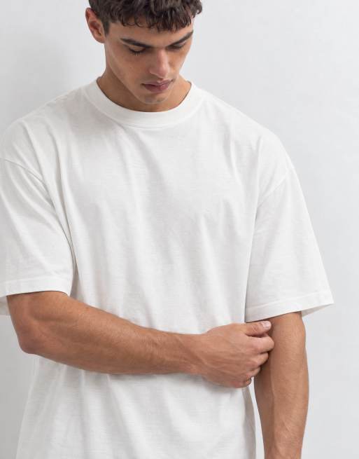 ASOS DESIGN confezione da 3 t-shirt oversize nere, bianche e grigie, 8 di 10