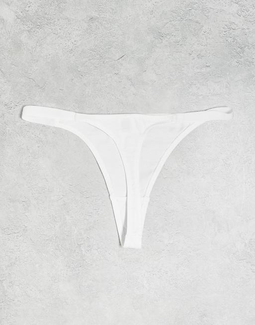 Tanga bianco sale