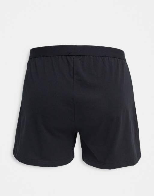 ASOS DESIGN - Confezione da 5 boxer in jersey neri, 2 di 4