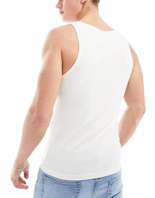 ASOS DESIGN - Confezione da 5 canotte basic attillate in tonalità multiple  , 3 di 4